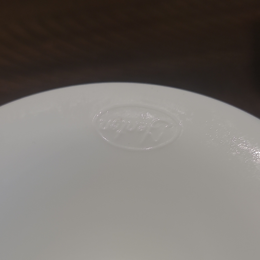 Fenton White Ruffled Edge Cake Stand - Picture 2 of 7
